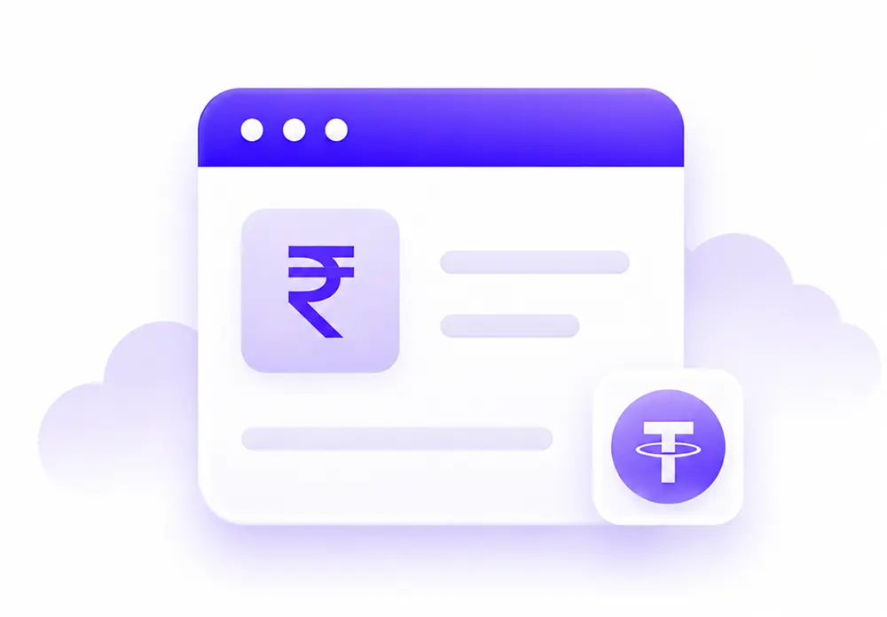 Buy USDT with INR